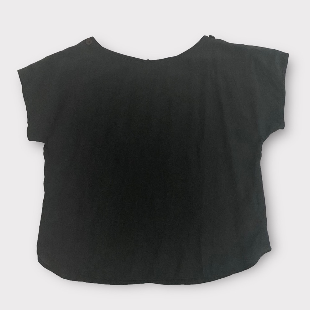 Vintage Jonathan Martin Women’s Blouse Top Size 13/14 100% Silk Button Detail